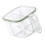 4-Compartment Transparent Spice Box, Plastic, 300g 8