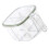 4-Compartment Transparent Spice Box, Plastic, 300g 9
