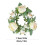 Artificial Rose Candle Ring Red Rose Eucalyptus 1 Pack 3