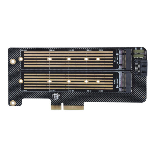Dual Protocol M.2 NGFF PCIe Adapter