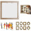 Shadow Display Kit, DIY Mini Gold Frames Easy Assembly (White), Versatile Decor for Weddings Anniversaries Home Use 2