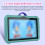 7" Android Tablet with WiFi, Bluetooth, 2GB RAM, 16GB ROM, IPS Screen, Educational Games, Parental Controls—Compatible with Android 5