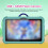 7" Android Tablet with WiFi, Bluetooth, 2GB RAM, 16GB ROM, IPS Screen, Educational Games, Parental Controls—Compatible with Android 6