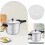 Pressure Cooker Condensation Cup Replacement Transparent Thickened Material 2Pcs 3
