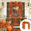 Maple Leaf Garland Artificial Vine 5.74 Ft Orange 4