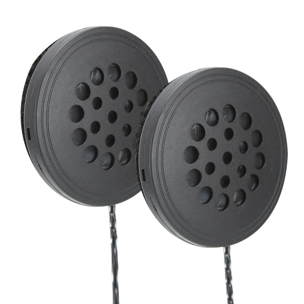 Wired Helmet Headphones Intercom Hd Microphone Abs 120Cm Black 3041392354767