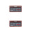 2Pcs Brown Plastic Mini Radio Model Decorative Doll House Accessory 7