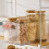 Home Organization Storage Bin, Clear Design Plastic Containers with Handle for Pantry Kitchen Bathroom Office, Clear View and Stackable Multi-Purpose 2
