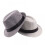 Unisex Αντιηλιακό Καπέλο Fedora, Κομψό Κλασικό Σχεδιασμό, Ανθεκτικό στο Ξεθώριασμα, 3