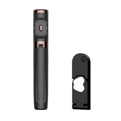 Trépied pour téléphone polyvalent intégrant un éclairage LED réglable et un système d'extension télescopique multi-segments 1