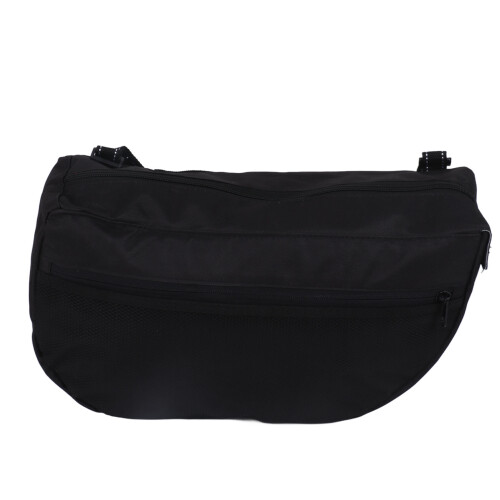 Side Sling Stroller Saddle Bag Organizer With Adjustable Anti Slip Hook And Loop Straps, Waterproof Interior For Universal Stroller Compatibility 2
