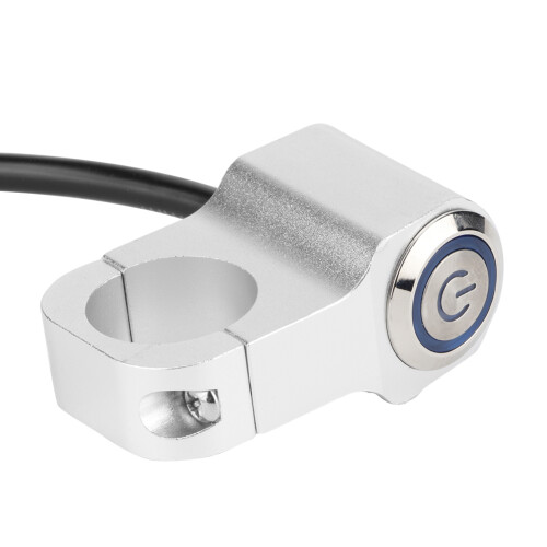 Διακόπτης φωτισμού τιμονιού Universal12V για μοτοσικλέτα ATV, αδιάβροχος διακόπτης 1
