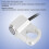 Διακόπτης φωτισμού τιμονιού Universal12V για μοτοσικλέτα ATV, αδιάβροχος διακόπτης 8