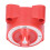 Continuous Rating Battery Switch350A Ignition Protected Marine Battery Switch Universal Compatibility Easy Installation Silver Plated Copper Studs 6