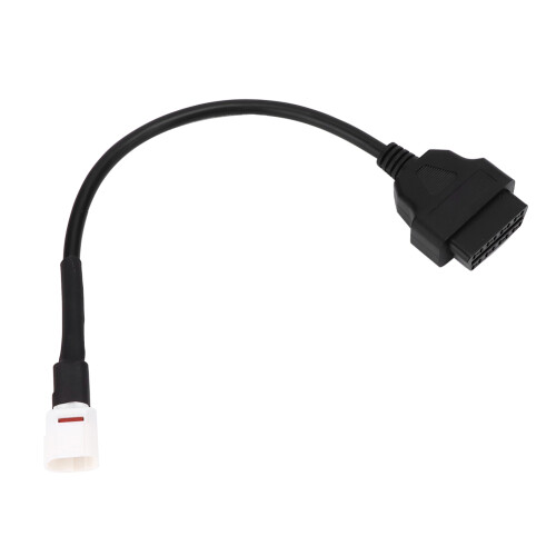 High Stability OBD2Diagnostic Cable For Motorcycles4Pin Connector Fault Code Retrieval Live Engine Data Stream Kline And CANBUS Communication 1