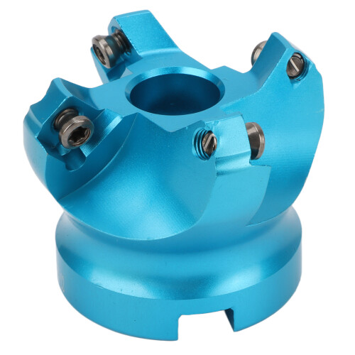 Face Milling Cutter with Helical Offset Design Good Processing Effect Face Mill Head for Plane Machining Metal Accurate Machining Coated Surface 2