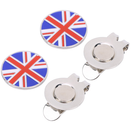 Μαγνητικός μαρκαδόρος μπάλας Patriotic Flair με ασφαλές και κομψό κλιπ Ανθεκτικό στις 2