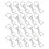 Durable Material Lobster Claw Clasps For DIY Accessories Hardware With Swivel Trigger Clip And Flat Split Keychain Ring, Strong Spring Loaded Spring 3
