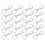 Durable Material Lobster Claw Clasps For DIY Accessories Hardware With Swivel Trigger Clip And Flat Split Keychain Ring, Strong Spring Loaded Spring 5