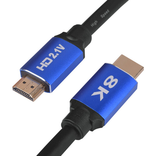 Καλώδιο HDMI 48Gbps8K120Hz4K60Hz Επιχρυσωμένες υποδοχές Συμβατό με παλαιότερες 2