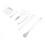 Multi Purpose Craft Weeding Tools Set Precision Craft Vinyl Tools Hook Weeder Reverse Grip Tweezers Scraper Spatula Micro Tip Blade Scissors Complete 8