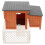 4Sets Realistic Plastic Hen House Kit for School Projects and Dioramas 2