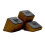 Ring Display Stand Solid Wood Fluted Microfiber Ring Stand 3 Piece Jewelry Stand Ring Display Props 3