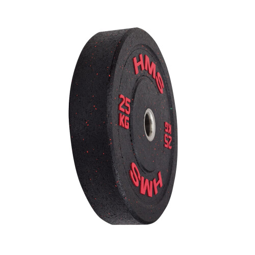 25 kg Olympische Stoßfängerplatte, Rot 1