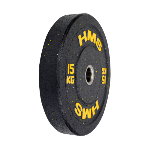 15 kg Olympische Bumper Plate - Geel 1