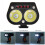 Versatile LED Bike Light Set USB Rechargeable Waterproof Super Bright Multi-Functional Waterproof Bicycle Light With Adjustable Lighting Modes Night 5