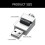 Conector USB 2.0 com terminais de parafuso, bloco adaptador sem solda, conector conversor de terminais macho para reparo USB 2.0 2
