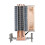 Radiator4Heat Pipe Αερόψυκτος ανεμιστήρας ψύξης CPU Αποδοτικός ψύκτης Κατάλληλος για 4