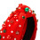 Tiara de Natal feminina com pérolas, strass e cristais. 7