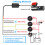 Κιτ καλωδίωσης USB για κάμερα αυτοκινήτου 12V-24V έως 5V/2.5A 4