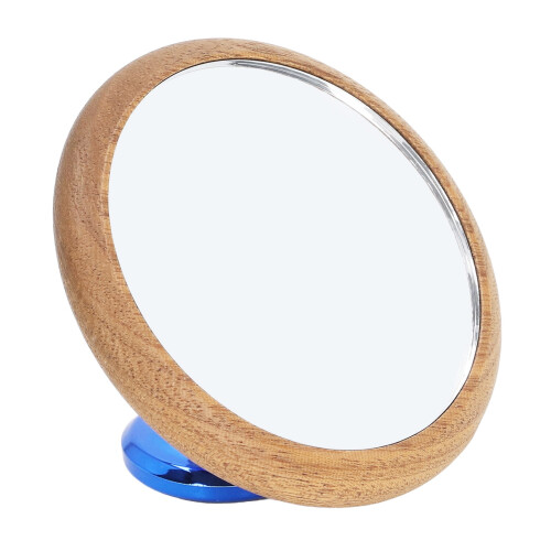 Noyer, bleu, pour une visualisation parfaite du débit Miroir d'extraction de café rotatif à 360 2
