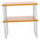 Worgeous 2 Pcs Kitchen Storage Rack Expandable Display Risers Shelves Beige 6