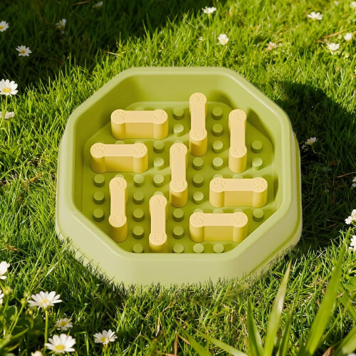 Comedouro lento para cães com design anti-engasgo (1 unidade) 2