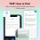 Mini Pocket Thermal Printer – BT Wireless, Compatible with Android/iOS, for Labels, Receipts, Memo & DIY 7