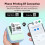 Mini Pocket Thermal Printer – BT Wireless, Compatible with Android/iOS, for Labels, Receipts, Memo & DIY 8