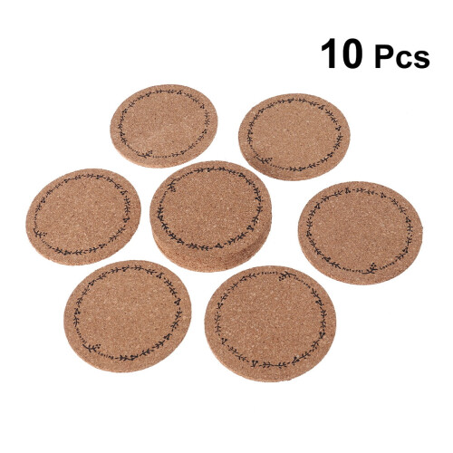 Cork Round Placemats 10 pcs 2