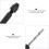 Pin Vise Hand Drill Manual Work DIY Tool Press Pen Black 8