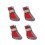 Dog Boots Non-Slip Breathable Soft Sole Adjustable 4 Pack 2