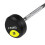 20 kg gummibelagd Curl Bar - Gymutrustning 5