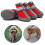 Dog Boots Non-Slip Breathable Soft Sole Adjustable 4 Pack 6