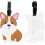 Corgi silikon bagasjelapper, 2-pakning 2