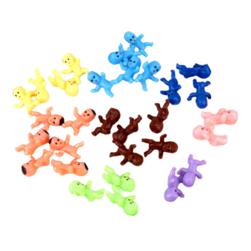 Mini Baby Figurines Reusable Cake Toppers 30 Pcs 1