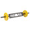 Tricepsstang, 20 kg, stalen constructie 9