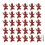 Mini Baby Figurines Reusable Cake Toppers 30 Pcs 6