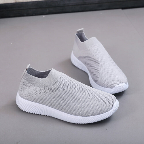 Dame mesh casual sneakers sort US7.5 2