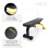 Exercise Bench, Adjustable, Foldable, Home Gym 2